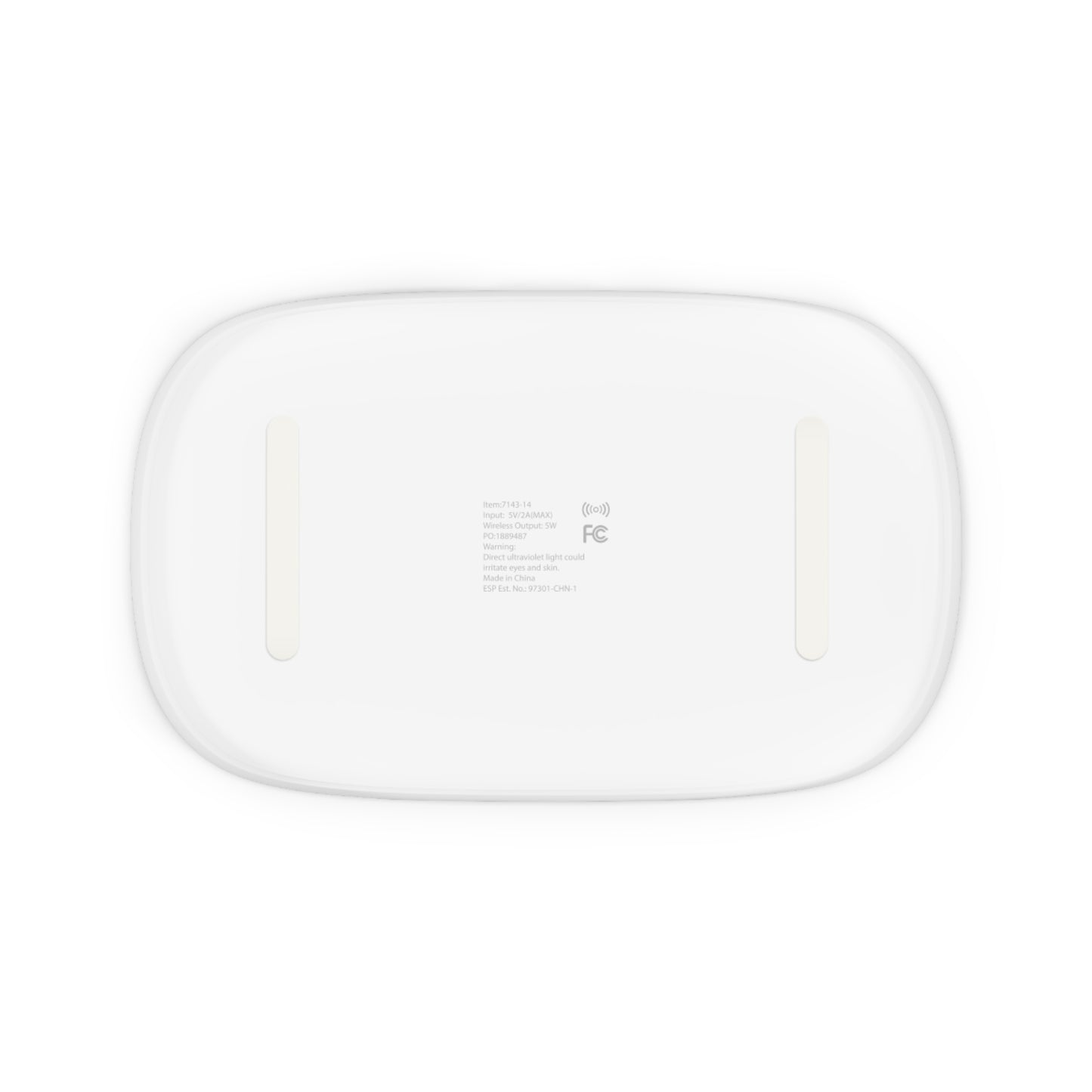 UV Phone Sanitizer & Wireless Charging Pad - NICU Bear with Heart