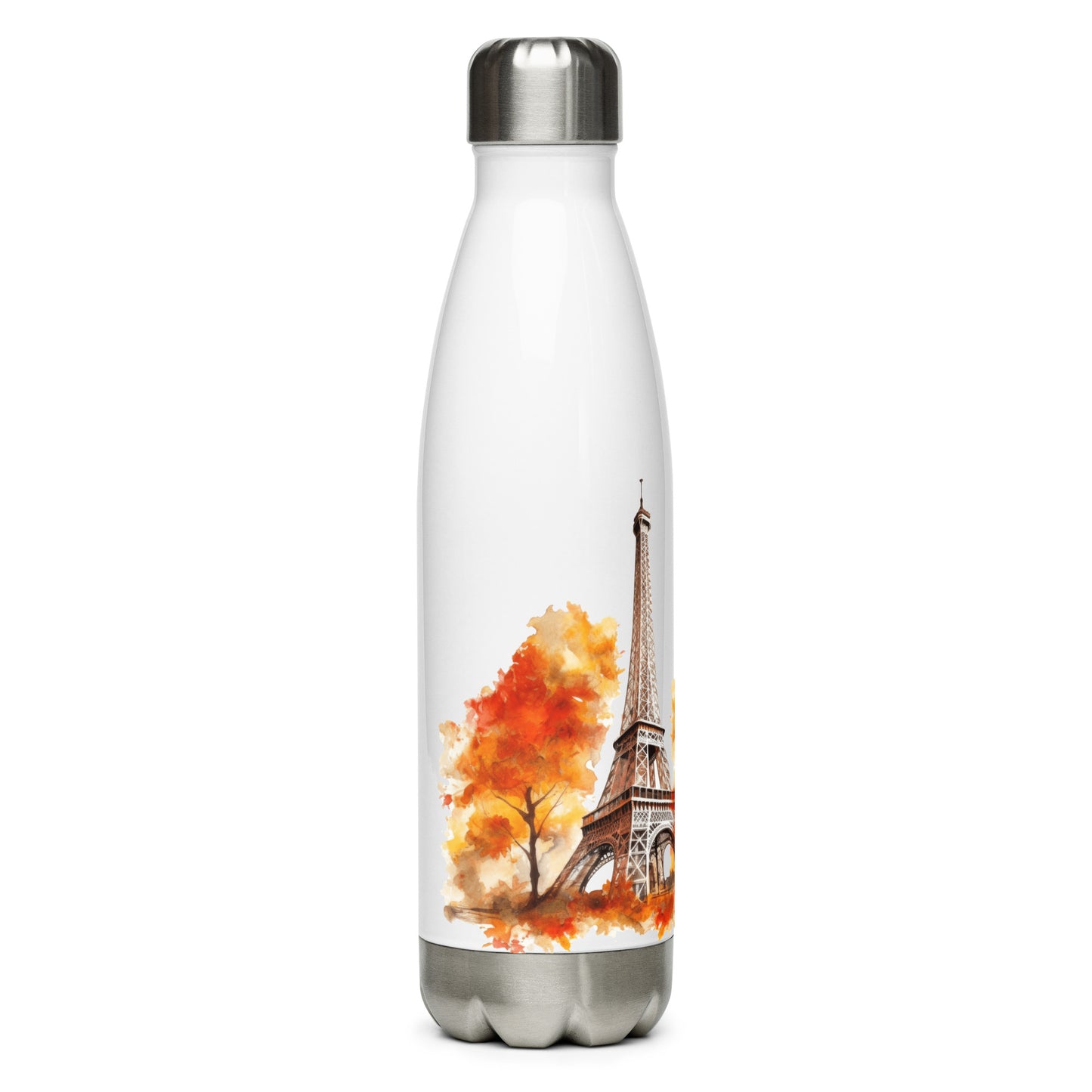 The Eiffel Tower Paris France - Stainless Steel Water Bottle