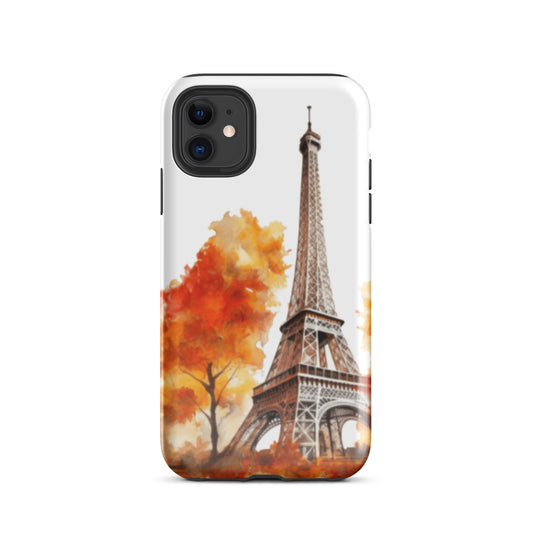 Eiffel Tower In Fall Paris France - Tough Case for iPhone®