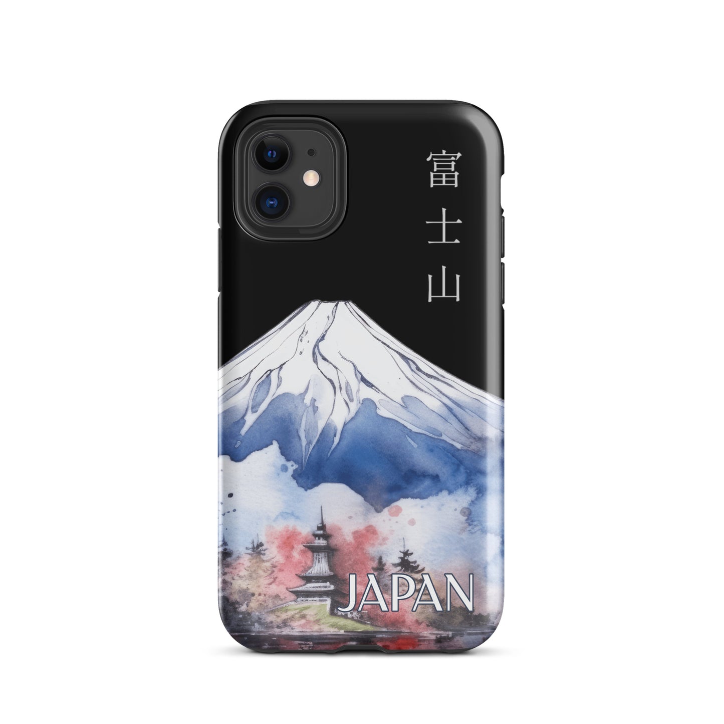 Mount Fuji Japan Black - Tough Case for iPhone®