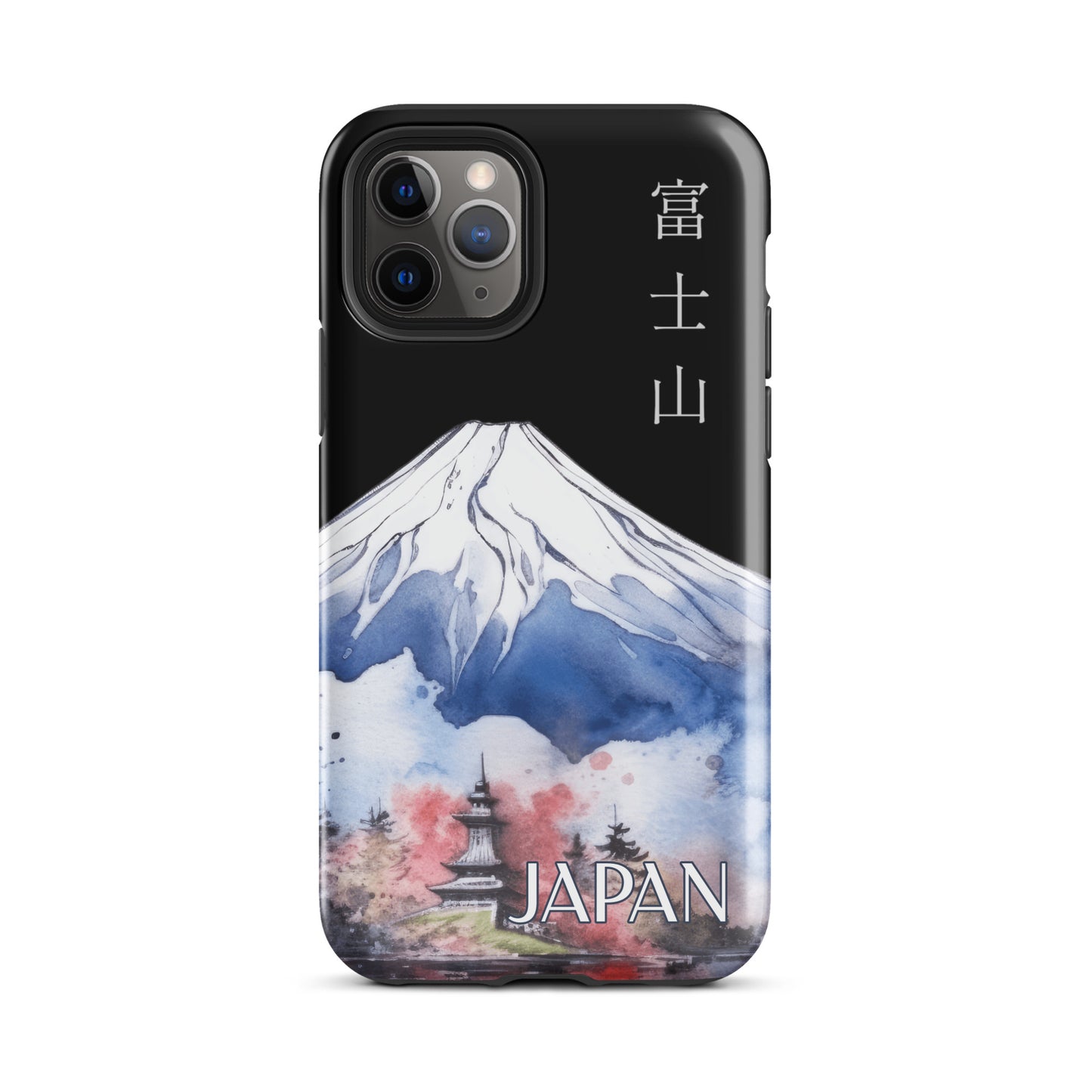 Mount Fuji Japan Black - Tough Case for iPhone®