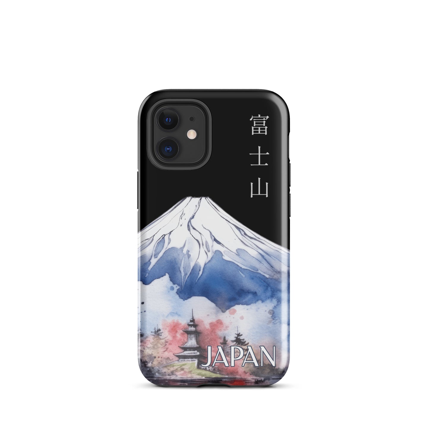 Mount Fuji Japan Black - Tough Case for iPhone®