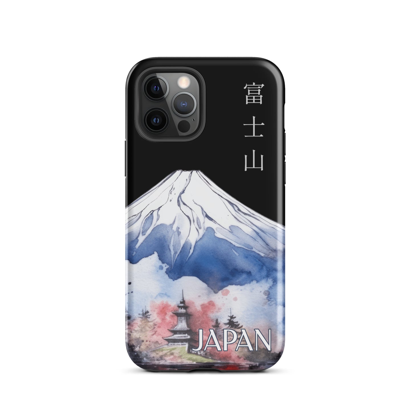 Mount Fuji Japan Black - Tough Case for iPhone®