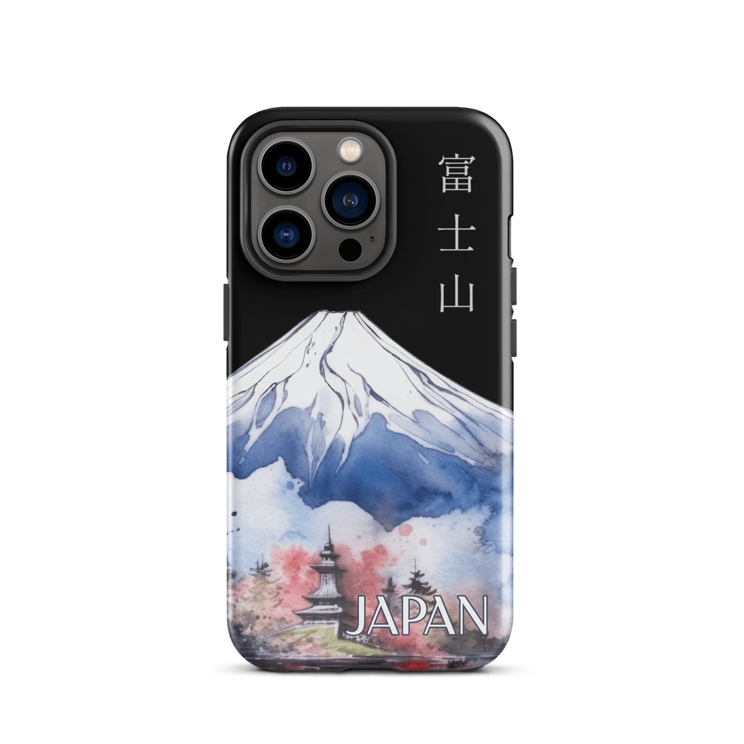 Mount Fuji Japan Black - Tough Case for iPhone®