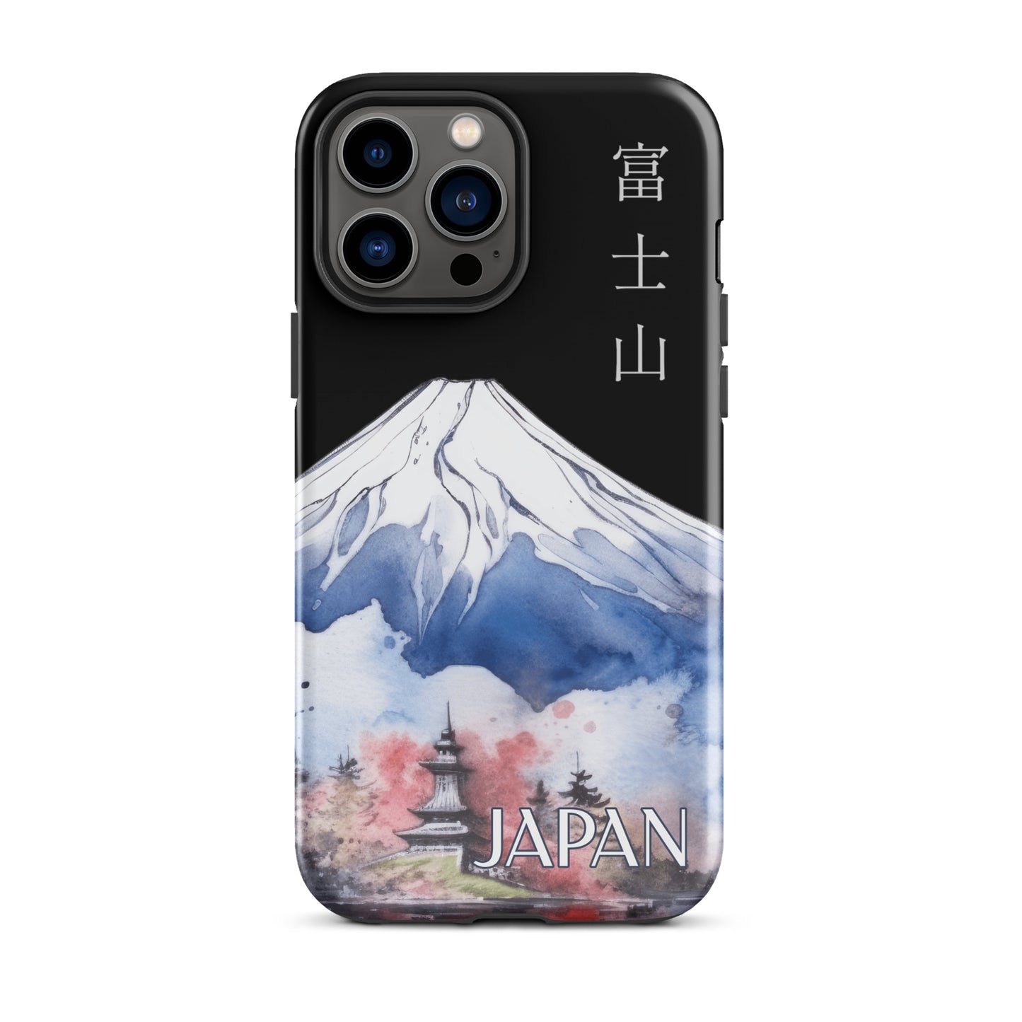 Mount Fuji Japan Black - Tough Case for iPhone®