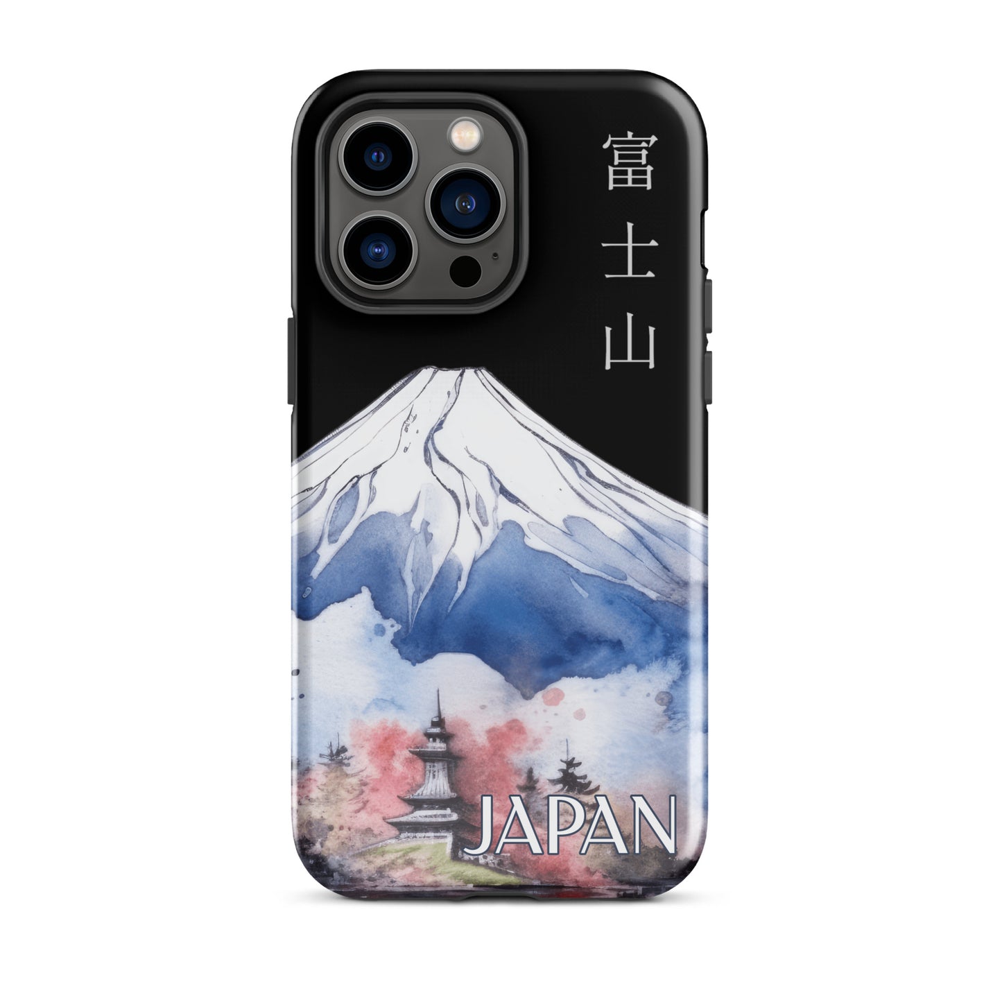 Mount Fuji Japan Black - Tough Case for iPhone®