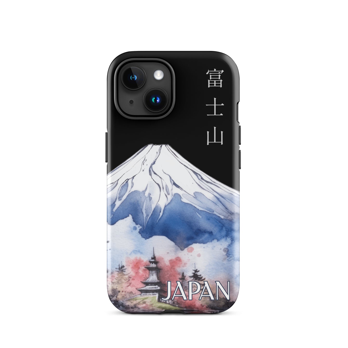 Mount Fuji Japan Black - Tough Case for iPhone®