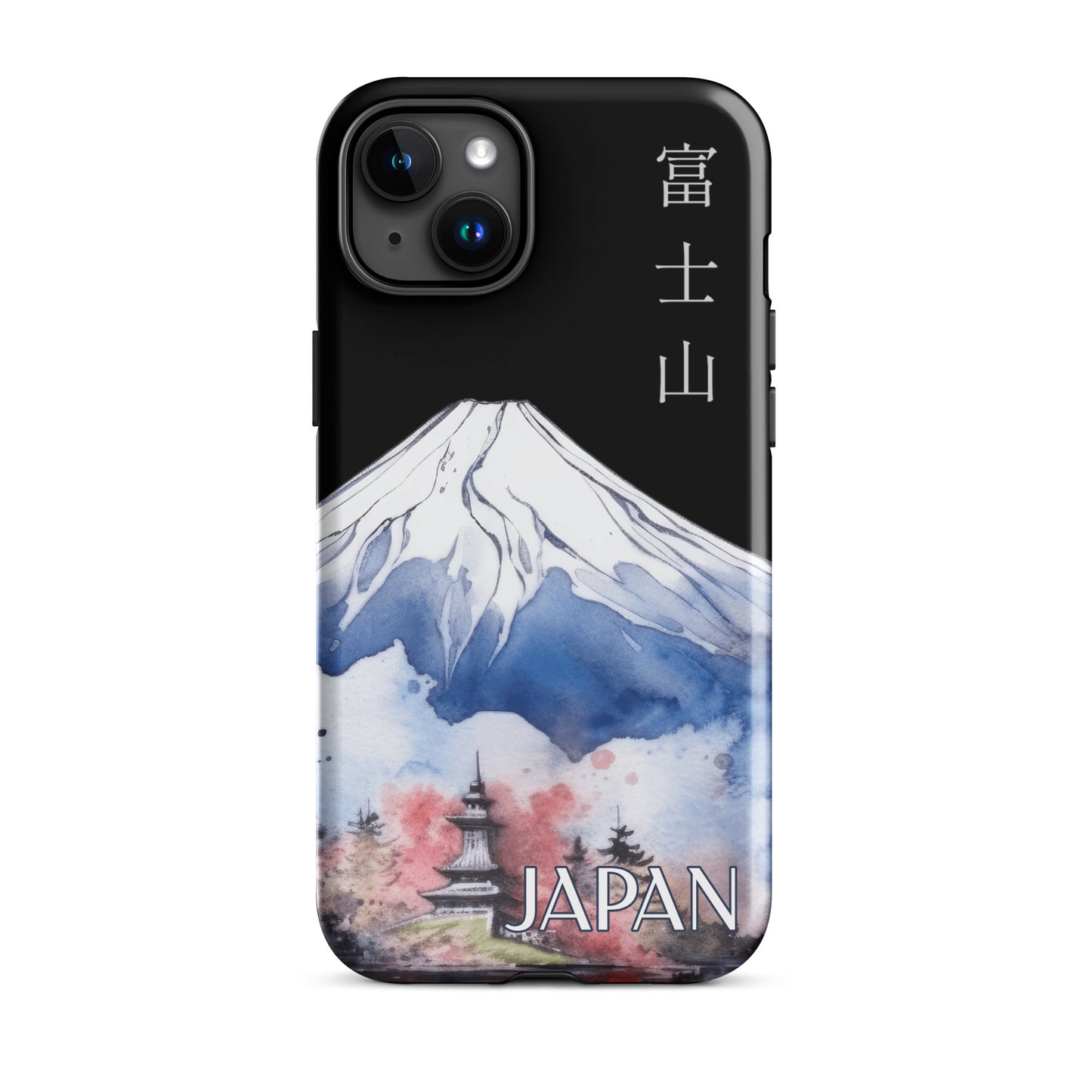 Mount Fuji Japan Black - Tough Case for iPhone®