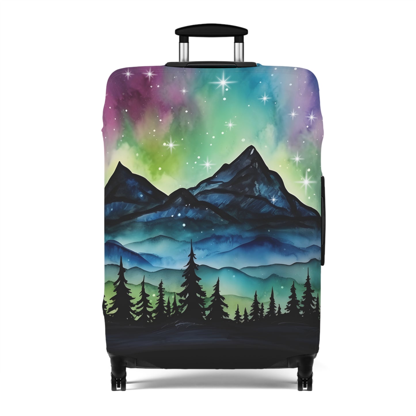 Northern Lights Luggage Cover