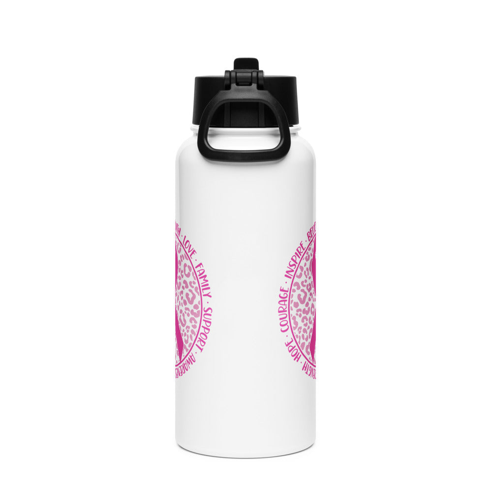 Cancer Awareness Stainless Steel Water Bottle 01