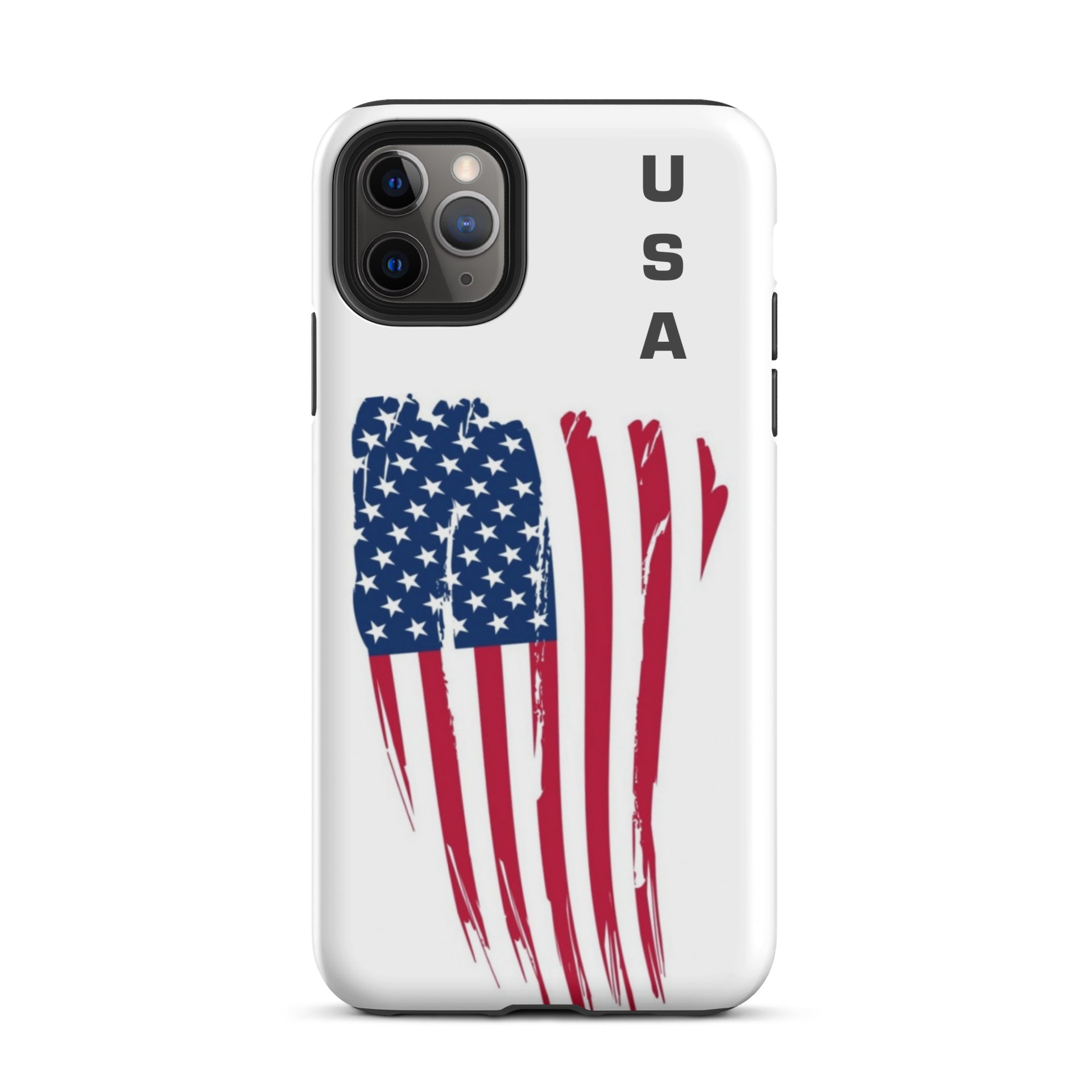 Battle Worn USA Flag - Tough Case for iPhone Souvenir Safari Battle Worn USA Flag - Tough Case for iPhone Souvenir Safari